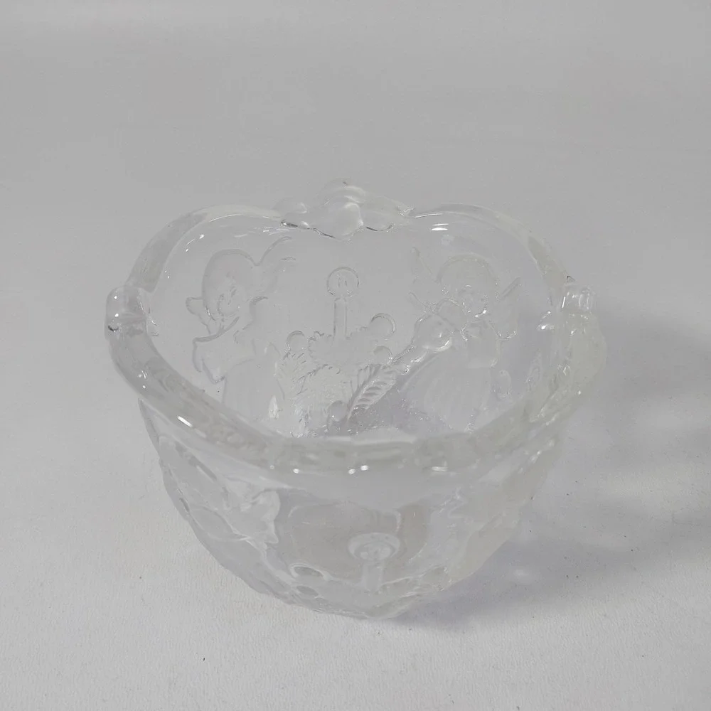 Vintage MIKASA‎ Crystal Holiday Lights 3-1/4
